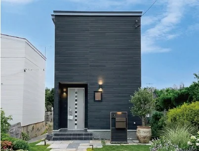 施工例：2階建て住宅の外観